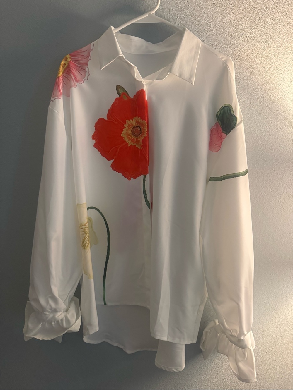 Oversized Floral Blouse L/XL